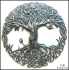 Metal Art Tree Design, Haitian Steel Drum Art, 24", Tree of Life, Metal Wall Art, 